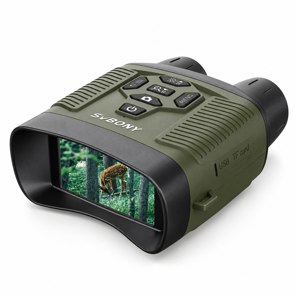 Jumelles de Vision Nocturne SVBONY 4K SX31 – Infrarouge 300 m & Zoom 8×