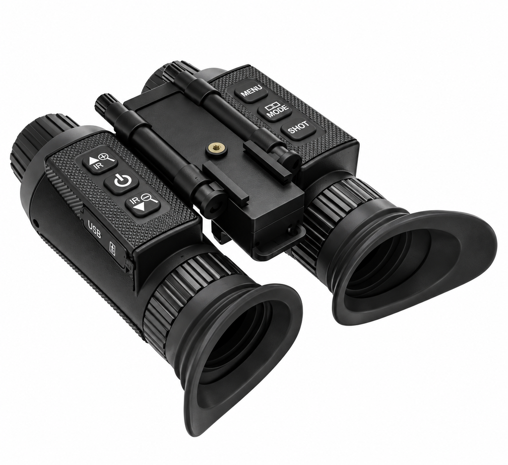 Jumelles de Vision Nocturne NV8300 – Infrarouge 300 m & Résolution 36 MP
