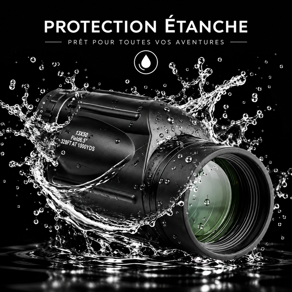 Longue-Vue Monoculaire SV49 13×50 – Zoom Réglable & Optique Multicouche