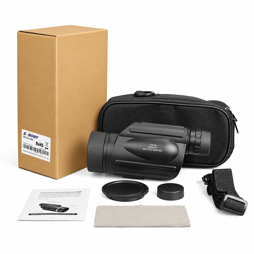 Longue-Vue Monoculaire SV49 13×50 – Zoom Réglable & Optique Multicouche